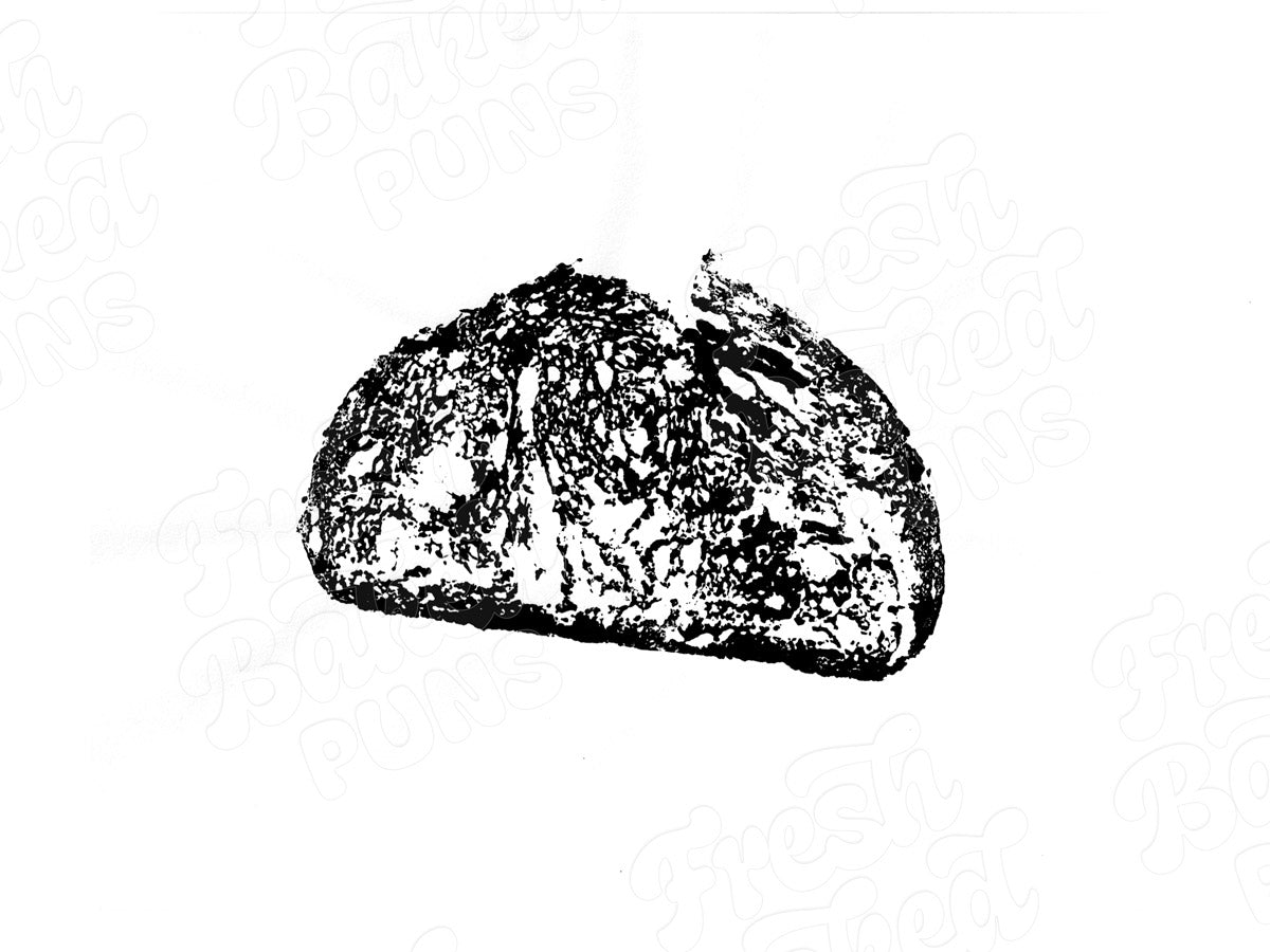 *ORIGINAL* Sourdough Relief Block Print