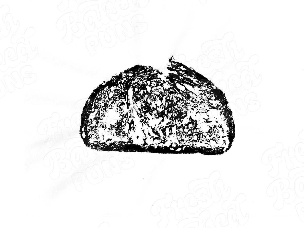 *ORIGINAL* Sourdough Relief Block Print