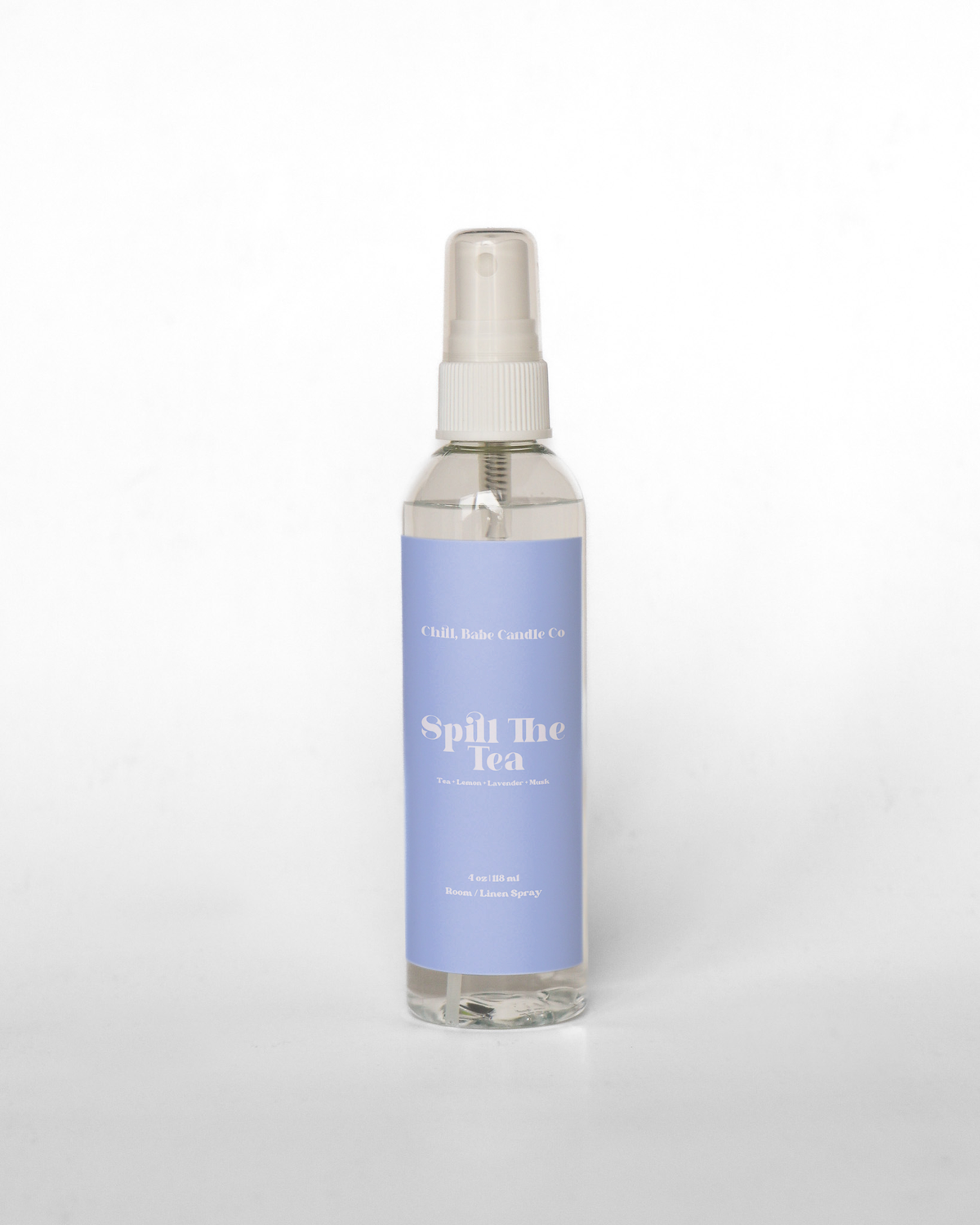 Spill The Tea Room & Linen Spray | Black Tea + Lemon + Lavender + Musk
