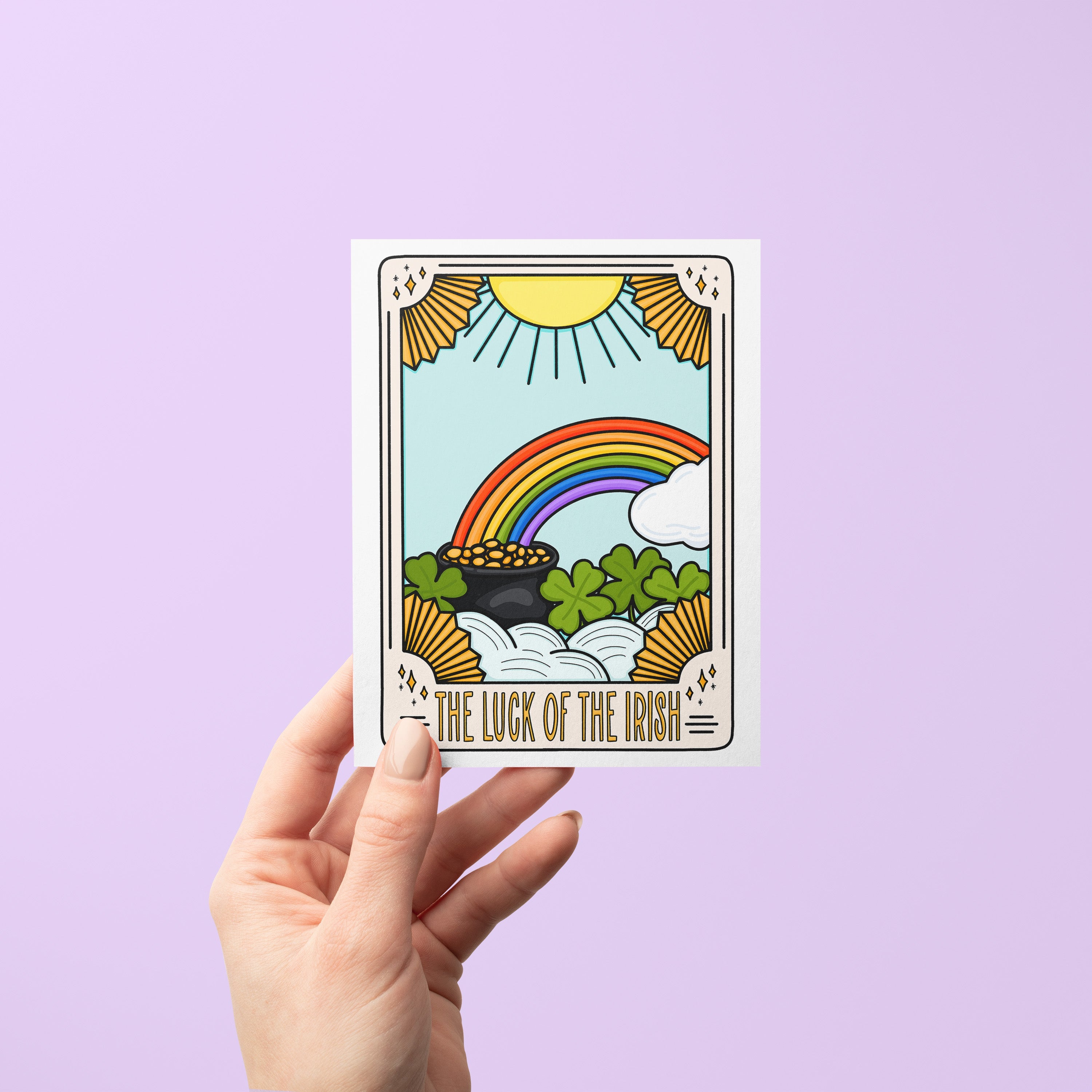 The Luck of the Irish tarot St. Patrick&