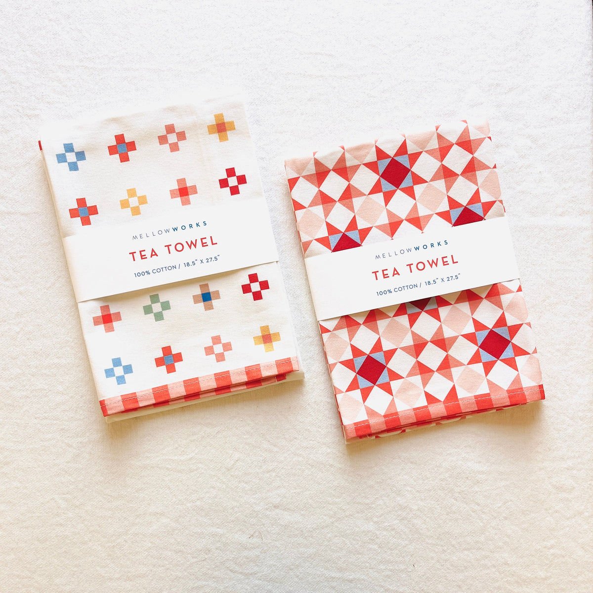 Christmas Quilts Tea Towel Set