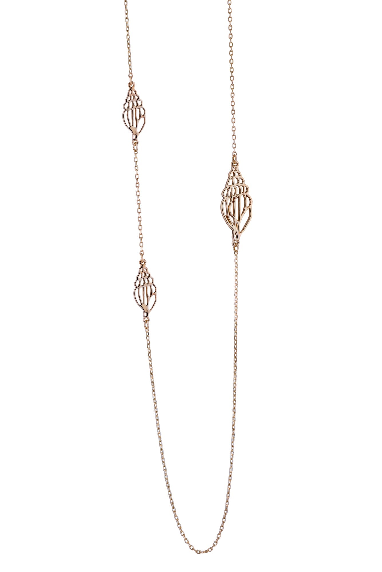 marco island collection tulip shell long necklace