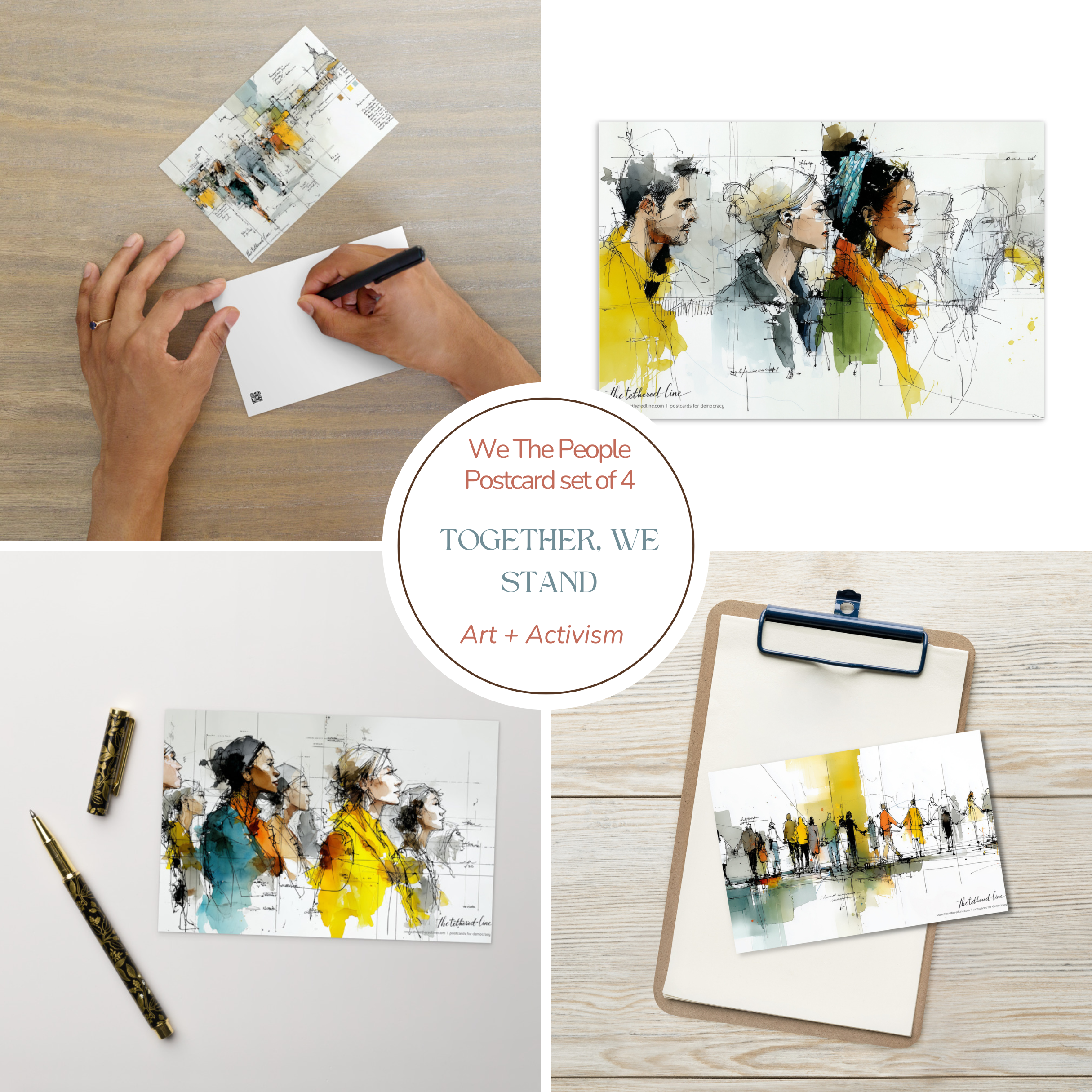 Postcards for Democracy (Set of 12)