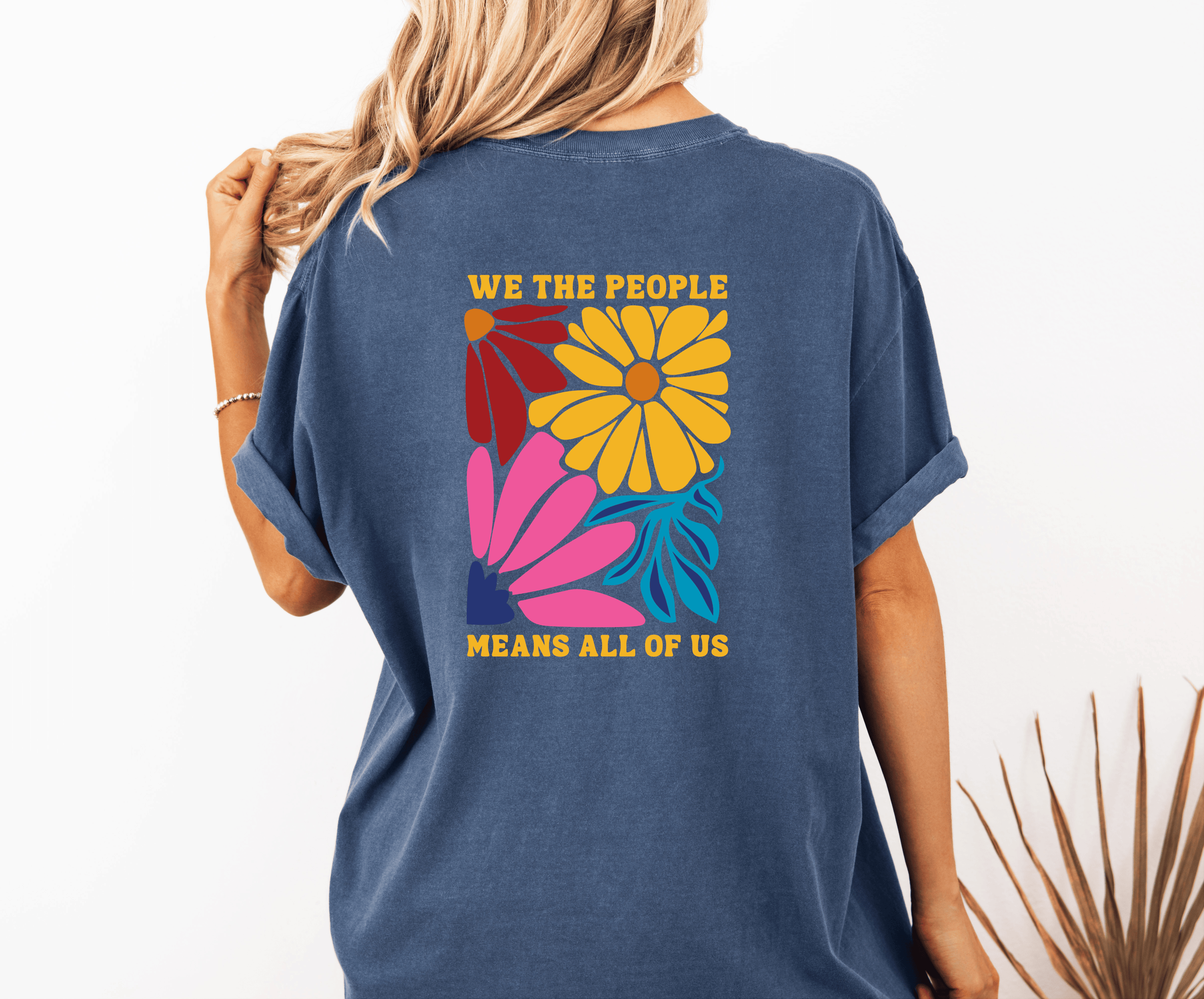 We the People Means All of Us Floral T-Shirt