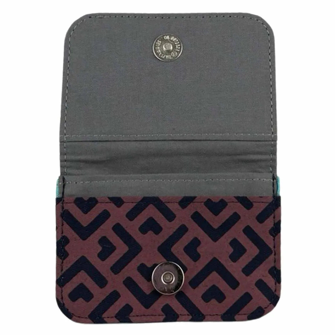 Cotton Card Holder - Retro Geometric Prints