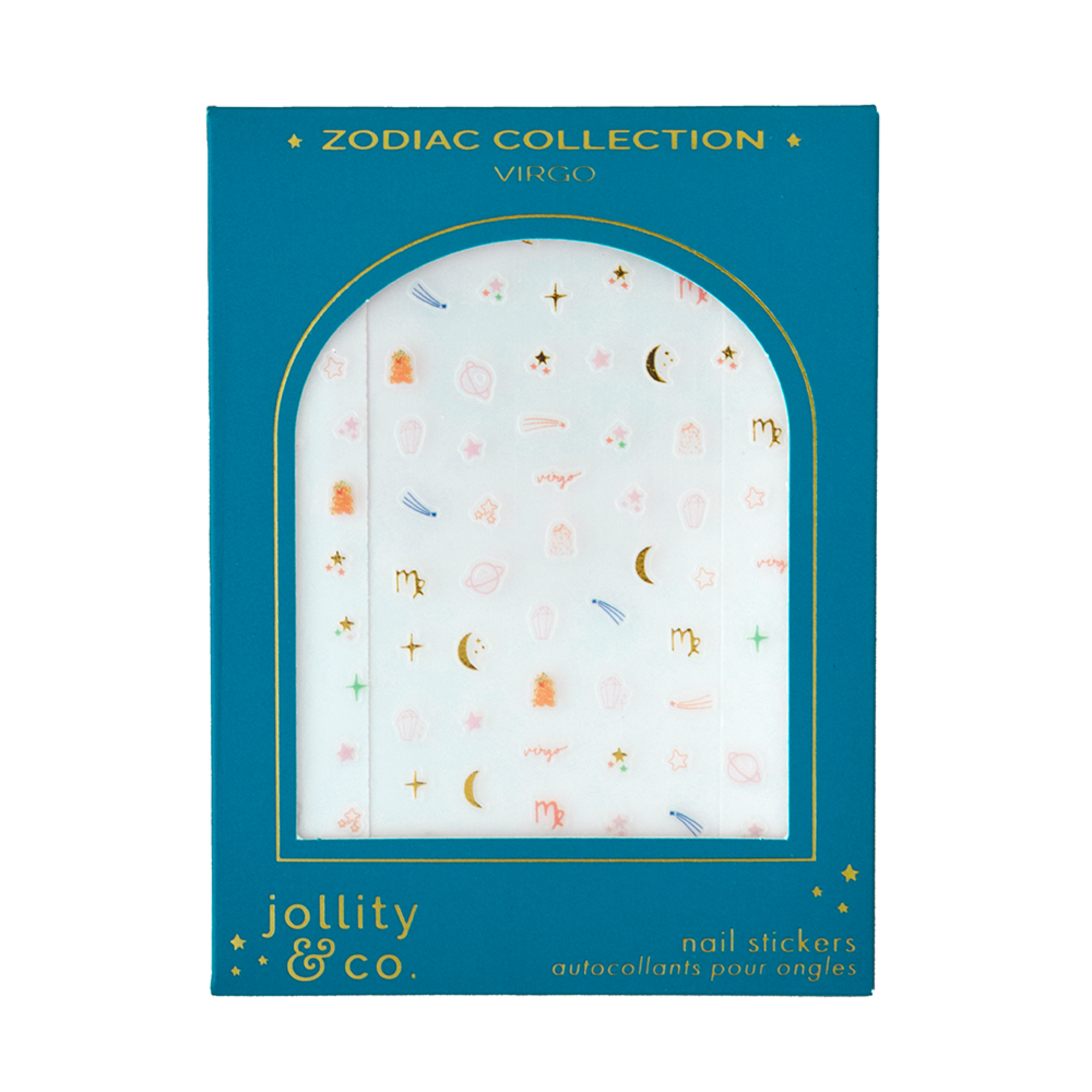 Zodiac Virgo Nail Stickers, Jollity & Co