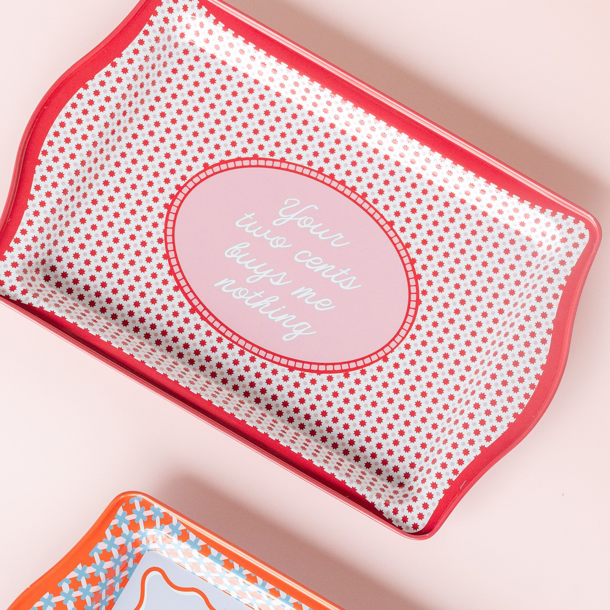 Your Two Cents Buys Me Nothing Trinket Tray