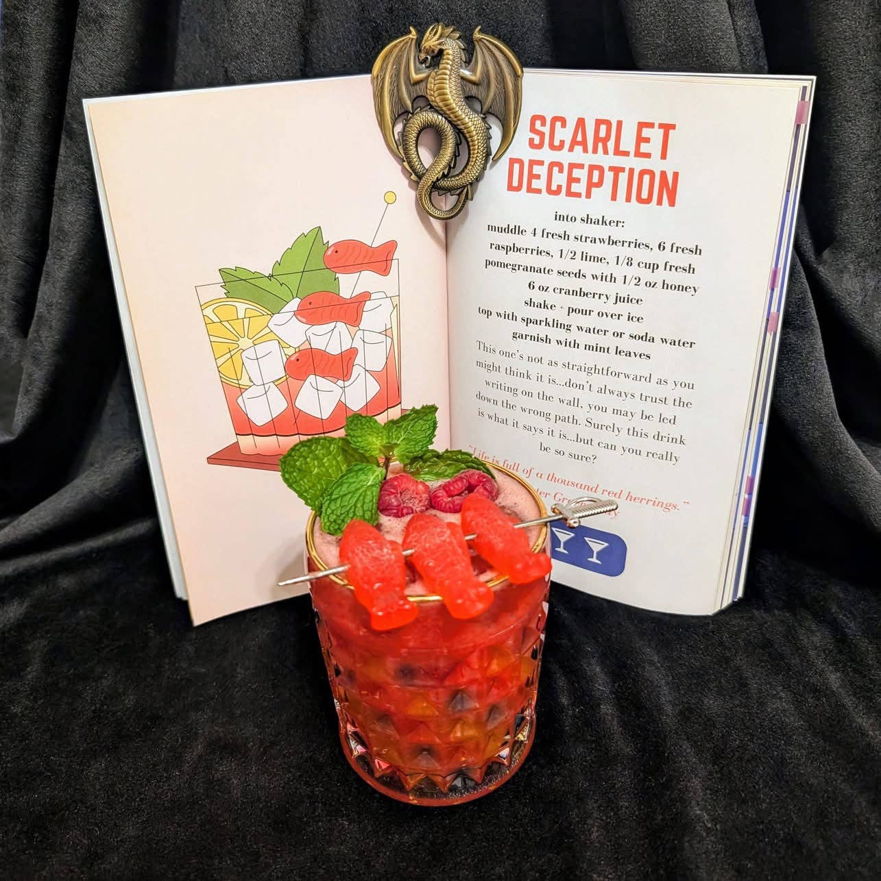 Tropetails Cocktail & Mocktail Recipe Book | Bookish Drink Recipes