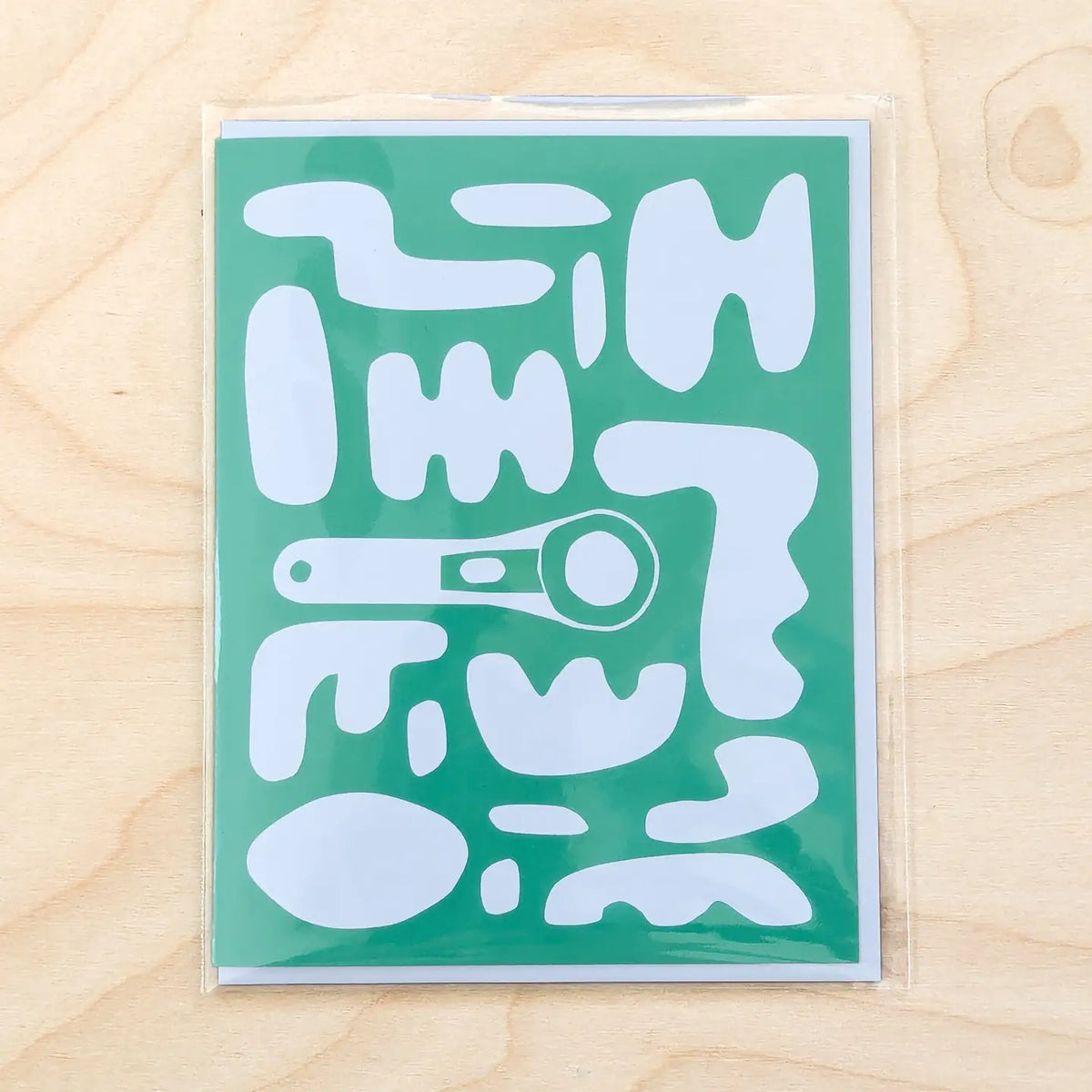 Rotary Cutter Greeting Card