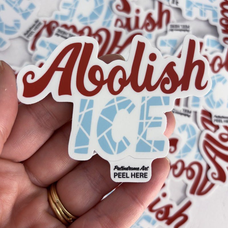 Sticker with &