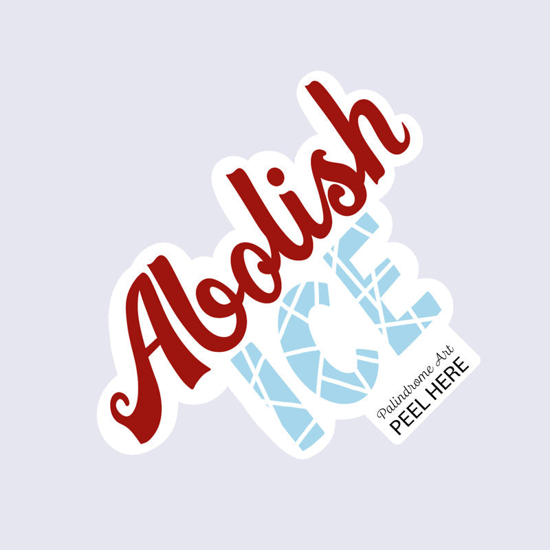 Sticker with &