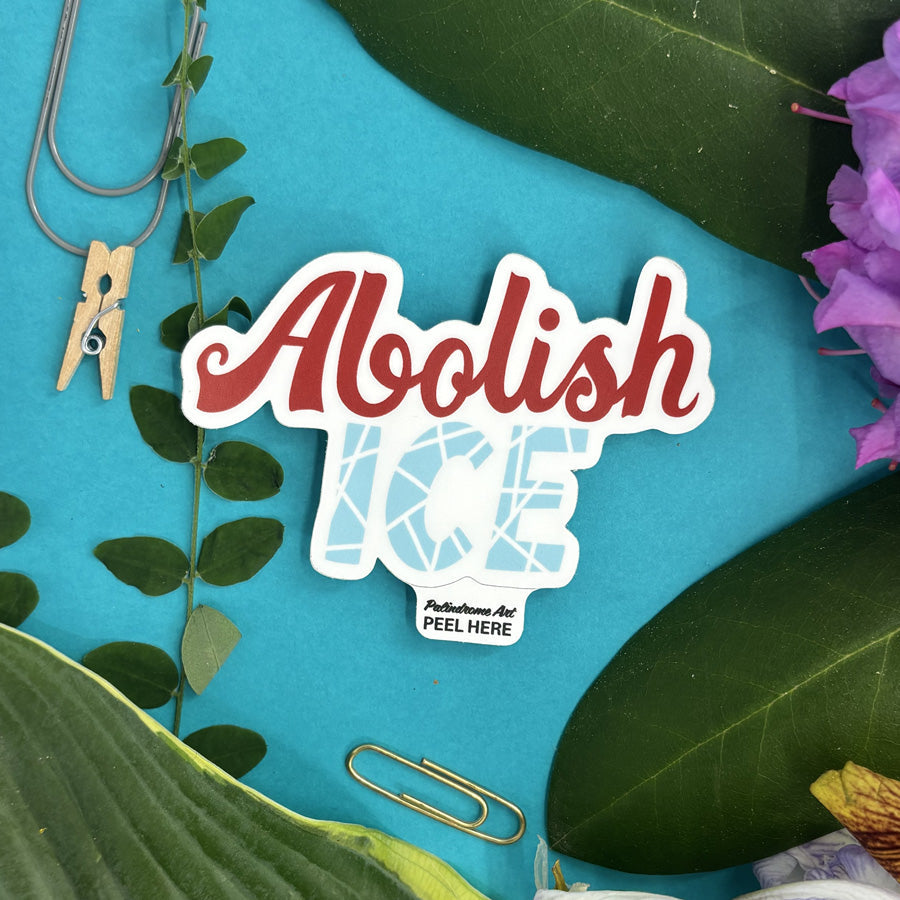 Sticker with &