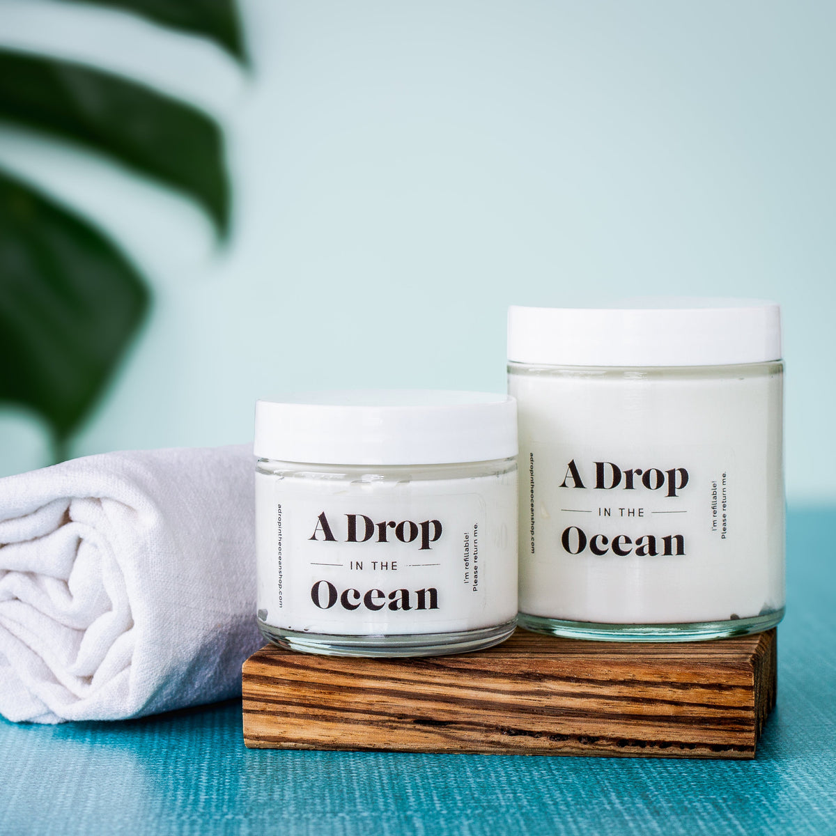 Refillable Daily Facial Moisturizer - Both Jar Sizes