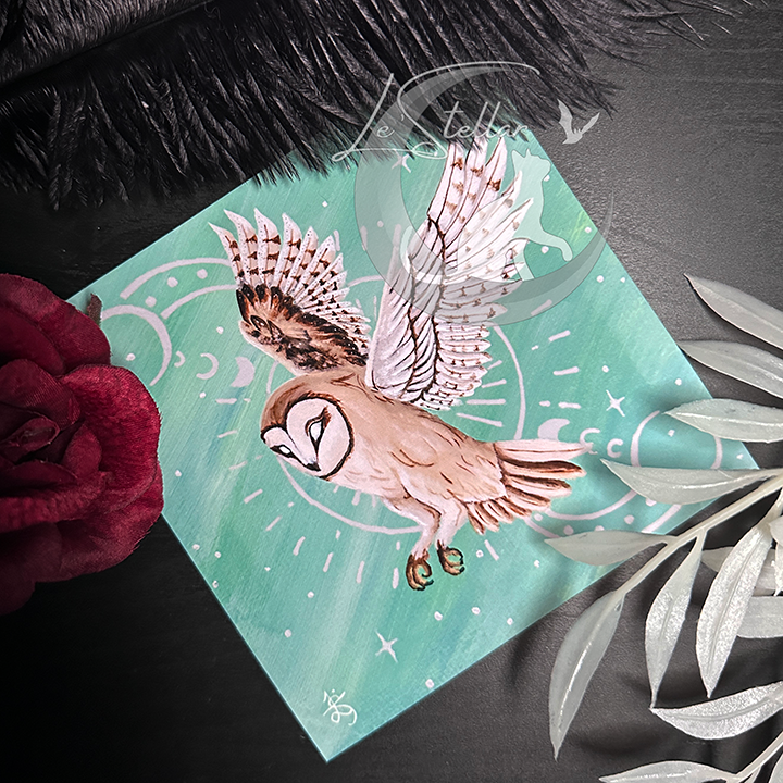 Aquarius Zodiac Print with Celestial Accents, Zodiac series