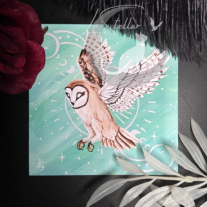 Aquarius Zodiac Print with Celestial Accents, Zodiac series