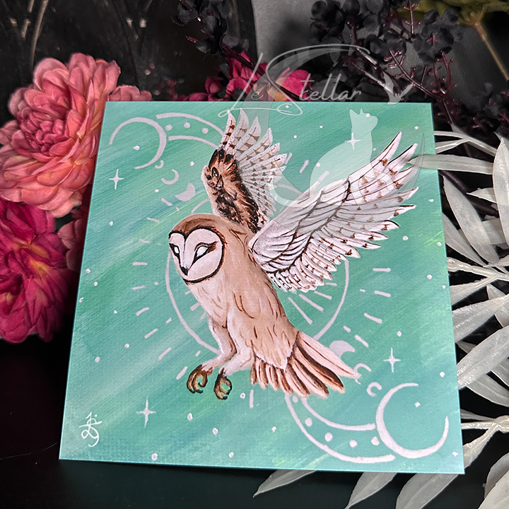 Aquarius Zodiac Print with Celestial Accents, Zodiac series
