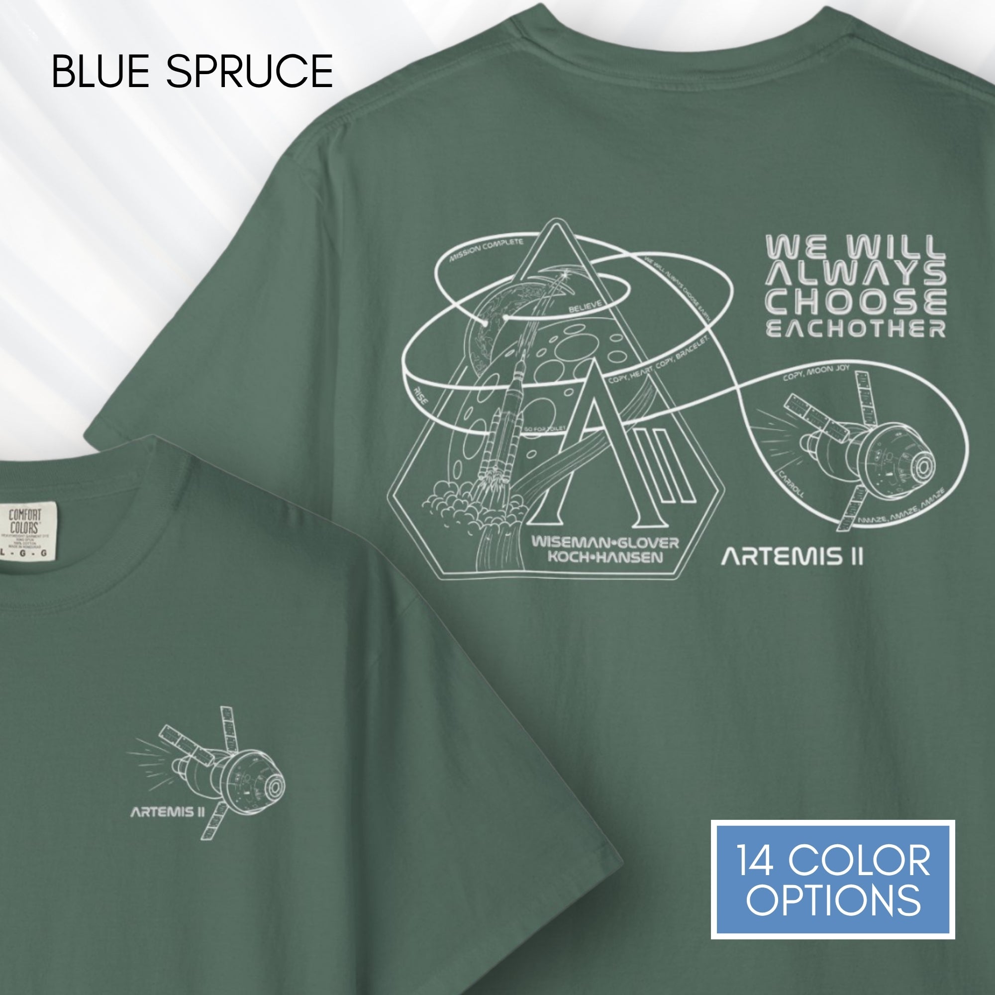 artemis-ii-mission-nasa-inspired-unisex-graphic-tee-space-lover-tshirt-hand-drawn-art-comfort-colors-blue-spruce