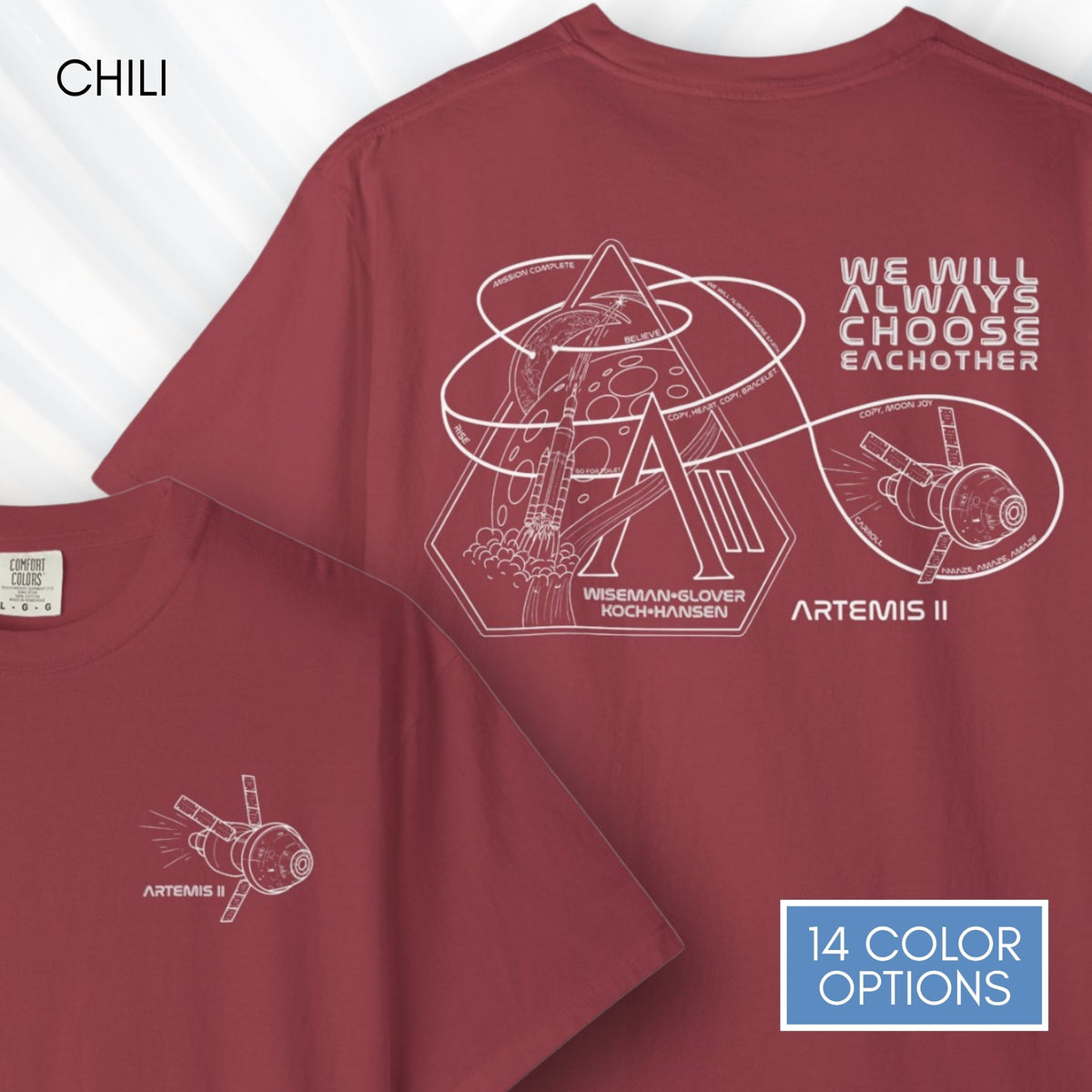 artemis-ii-mission-nasa-inspired-unisex-graphic-tee-space-lover-tshirt-hand-drawn-art-comfort-colors-chili
