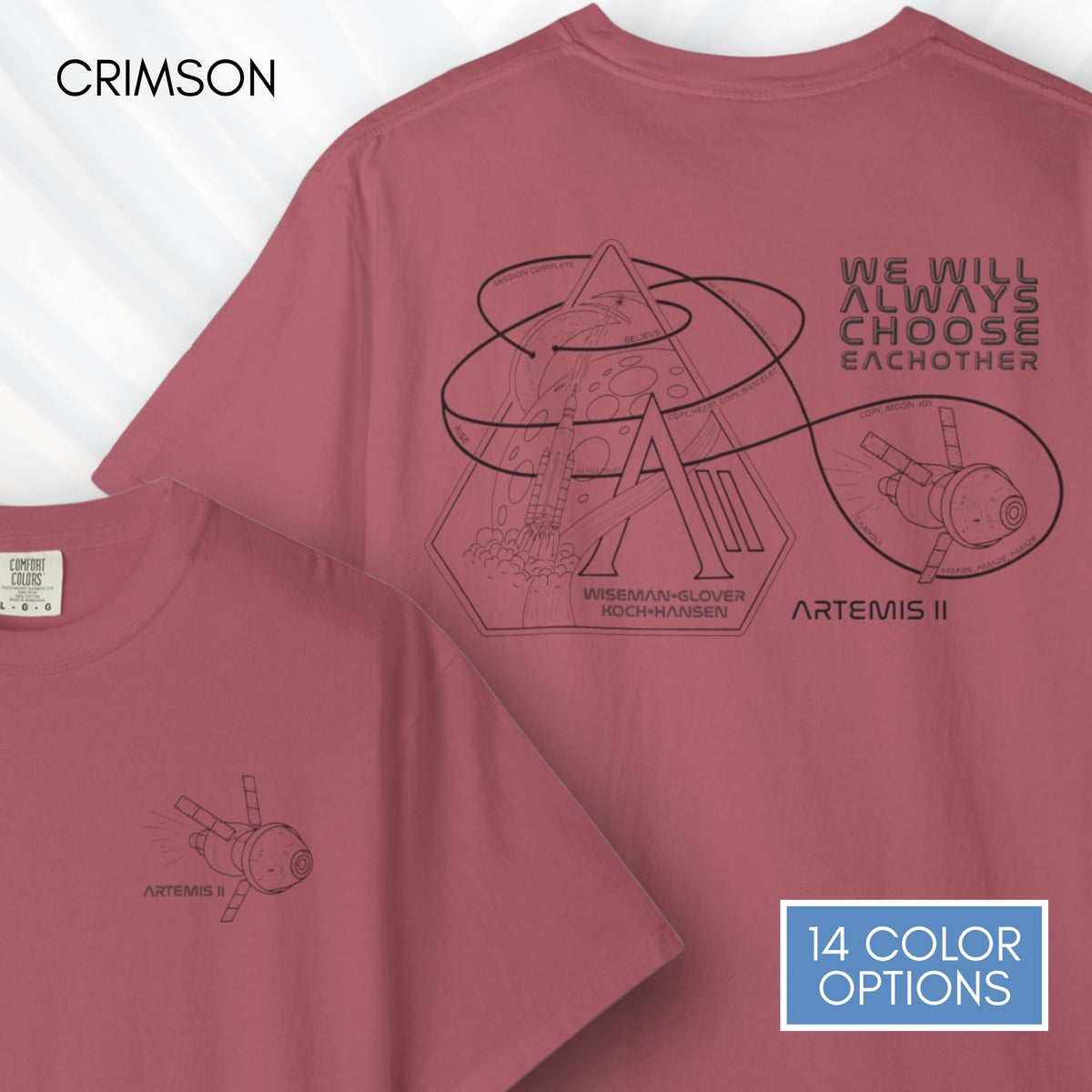 artemis-ii-mission-nasa-inspired-unisex-graphic-tee-space-lover-tshirt-hand-drawn-art-comfort-colors-crimson
