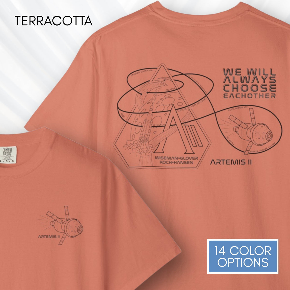 artemis-ii-mission-nasa-inspired-unisex-graphic-tee-space-lover-tshirt-hand-drawn-art-comfort-colors-terracotta