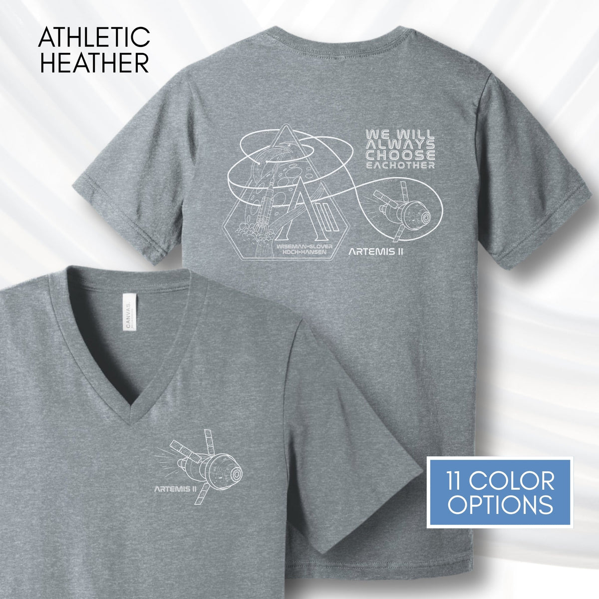 artemis-ii-mission-nasa-inspired-unisex-v-neck-graphic-tee-space-lover-tshirt-hand-drawn-art-athletic-heather