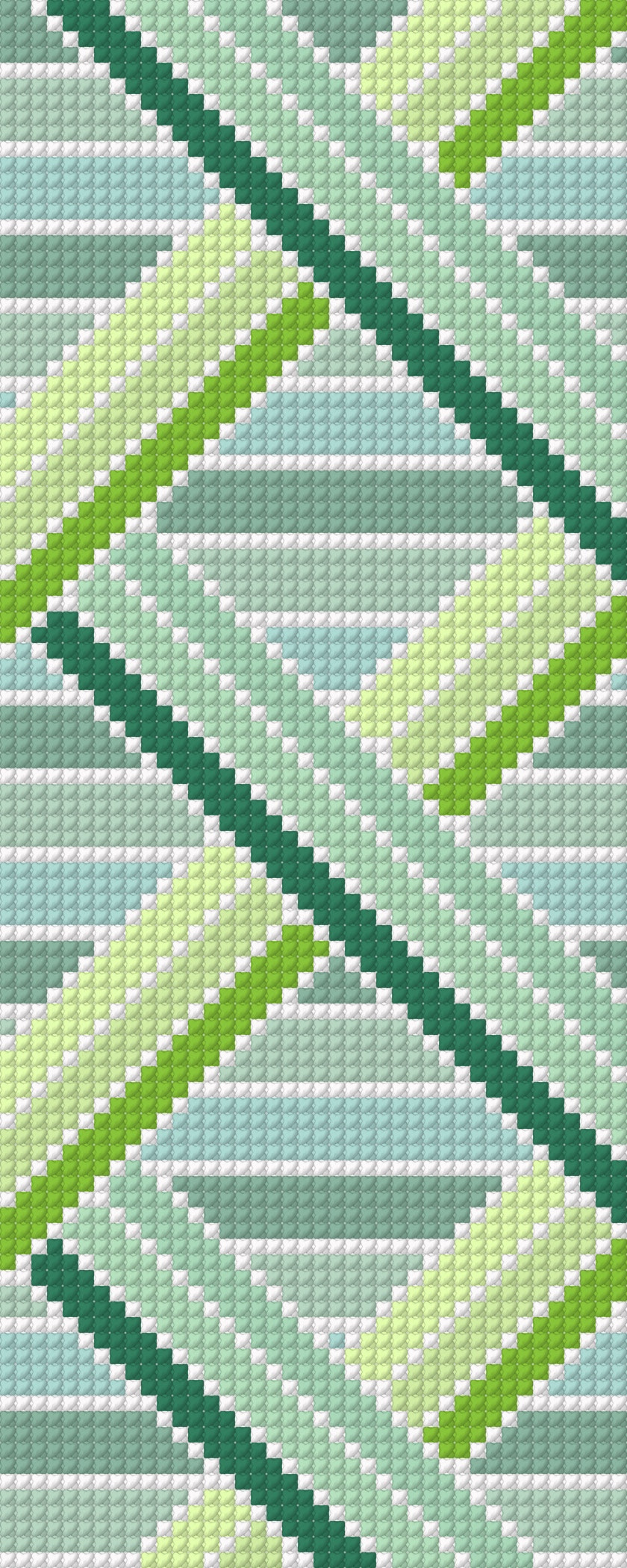Geometric Bookmark - Green