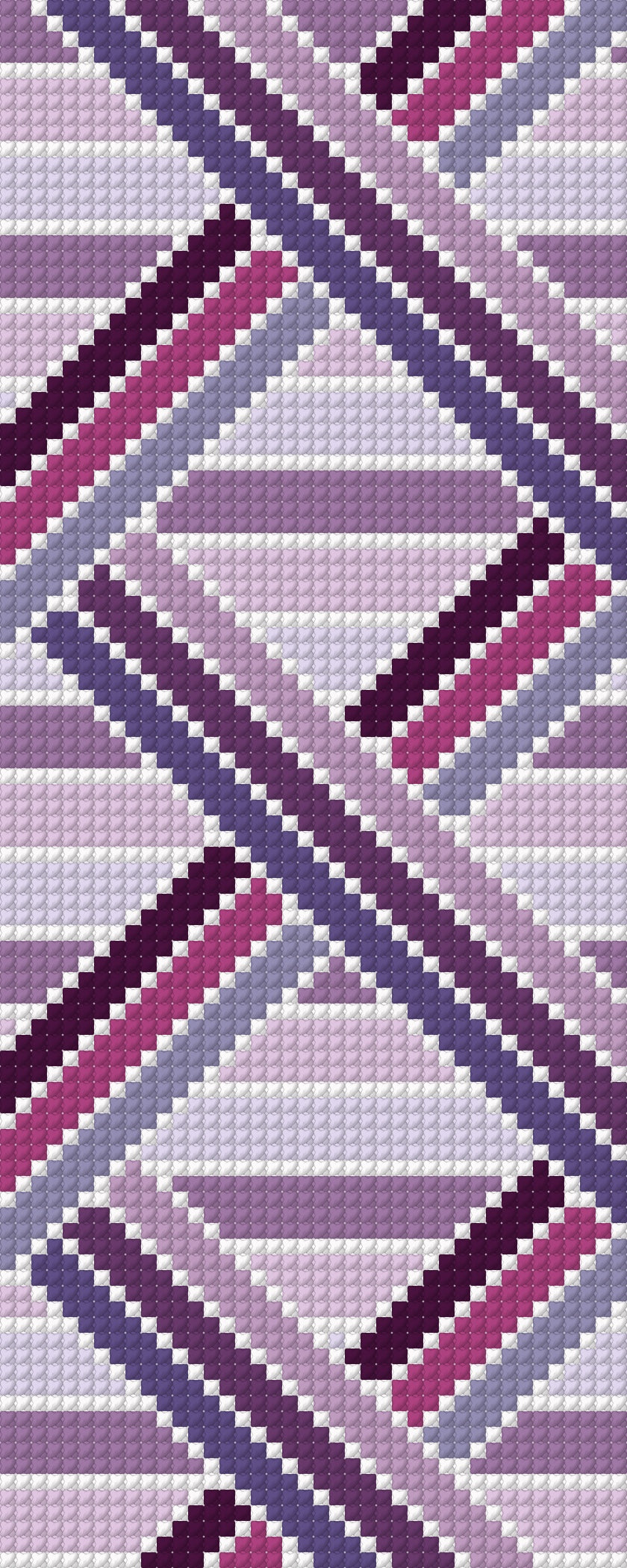 Geometric Bookmark - Purple