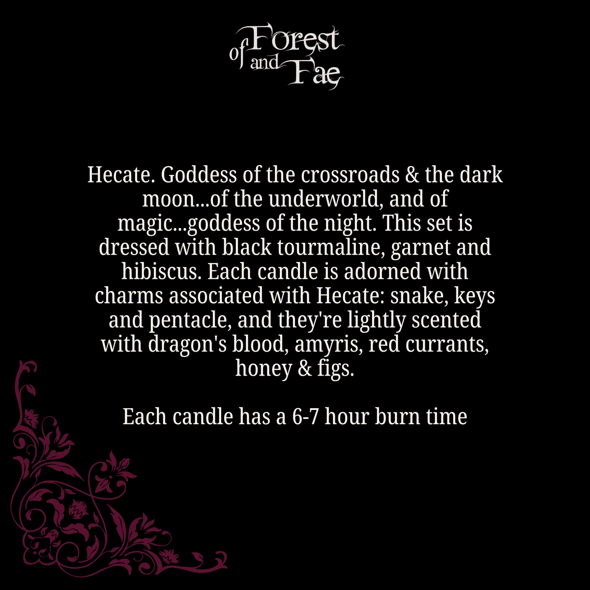 Product description card for &