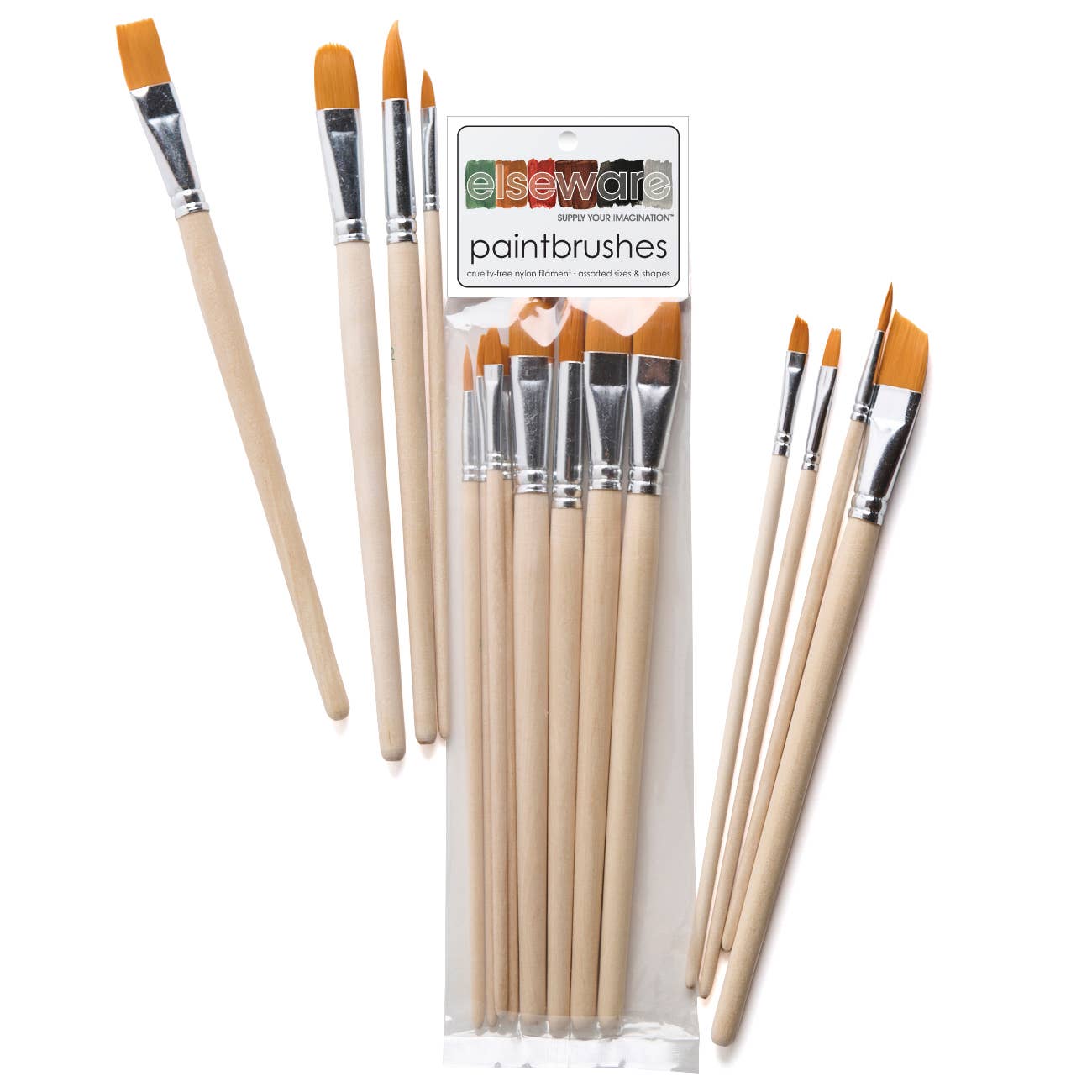 Elseware Paintbrush Set of 8