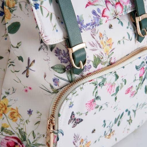 The Blooming Toile Backpack — Fable England Martha Mini