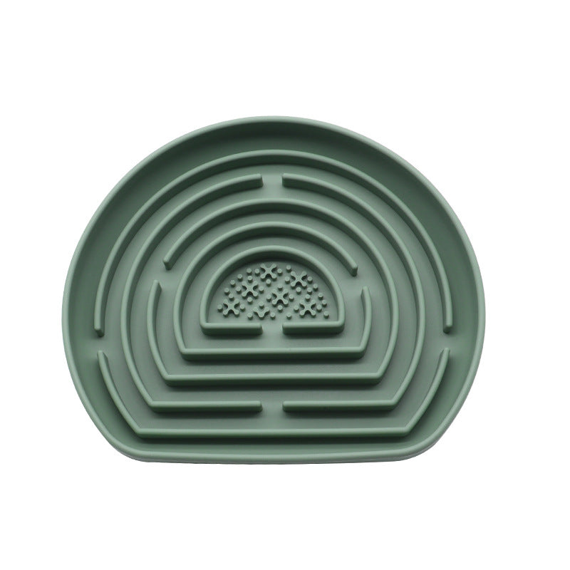 GripFlow™ Silicone Slow Feeder Bowl