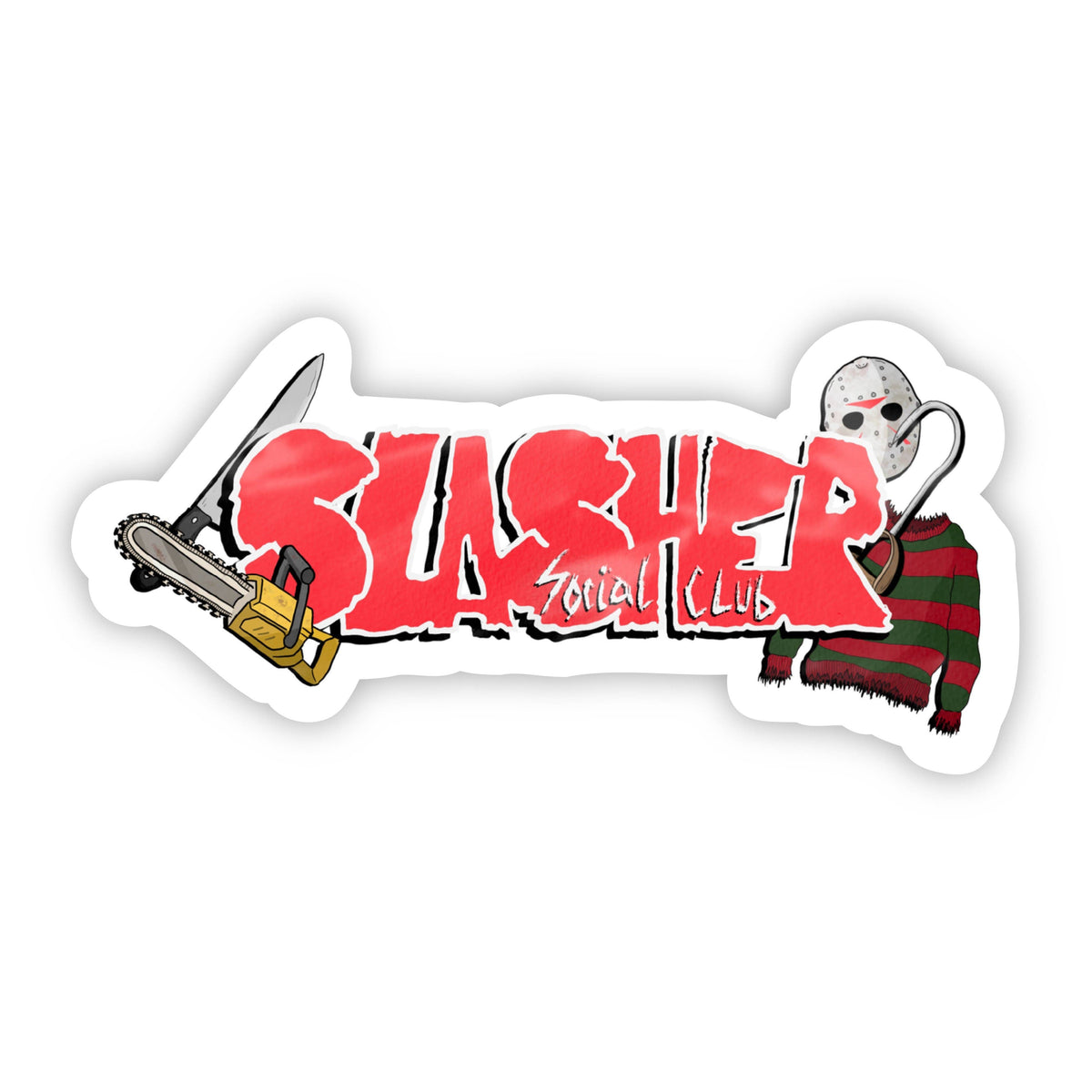 Sticker with &