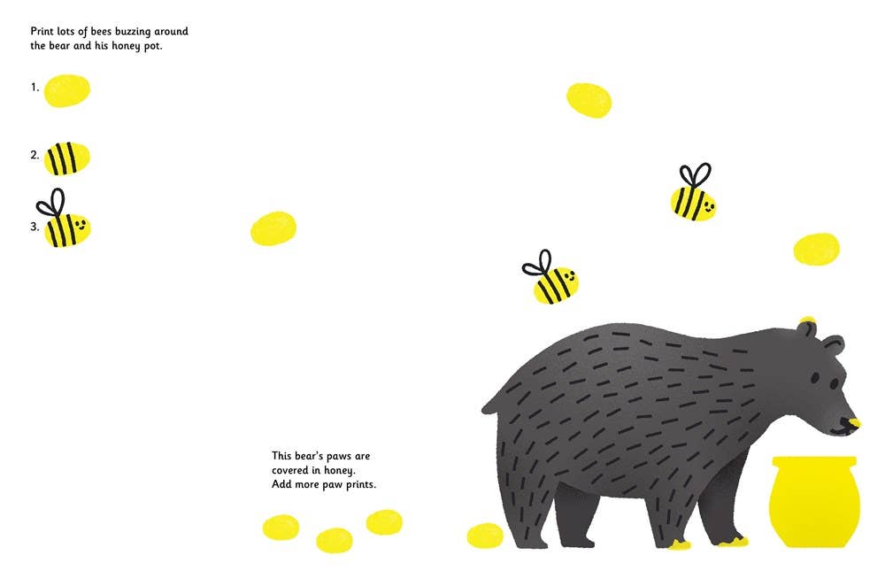 Fingerprint Activities Animals : Usborne