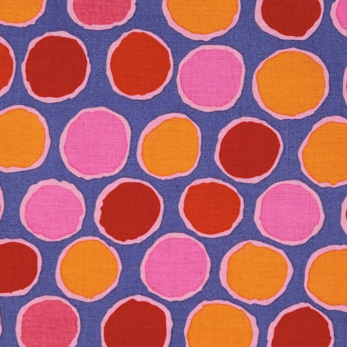Cocktail Napkins - 100% Cotton - Set of 6 - Big Dots