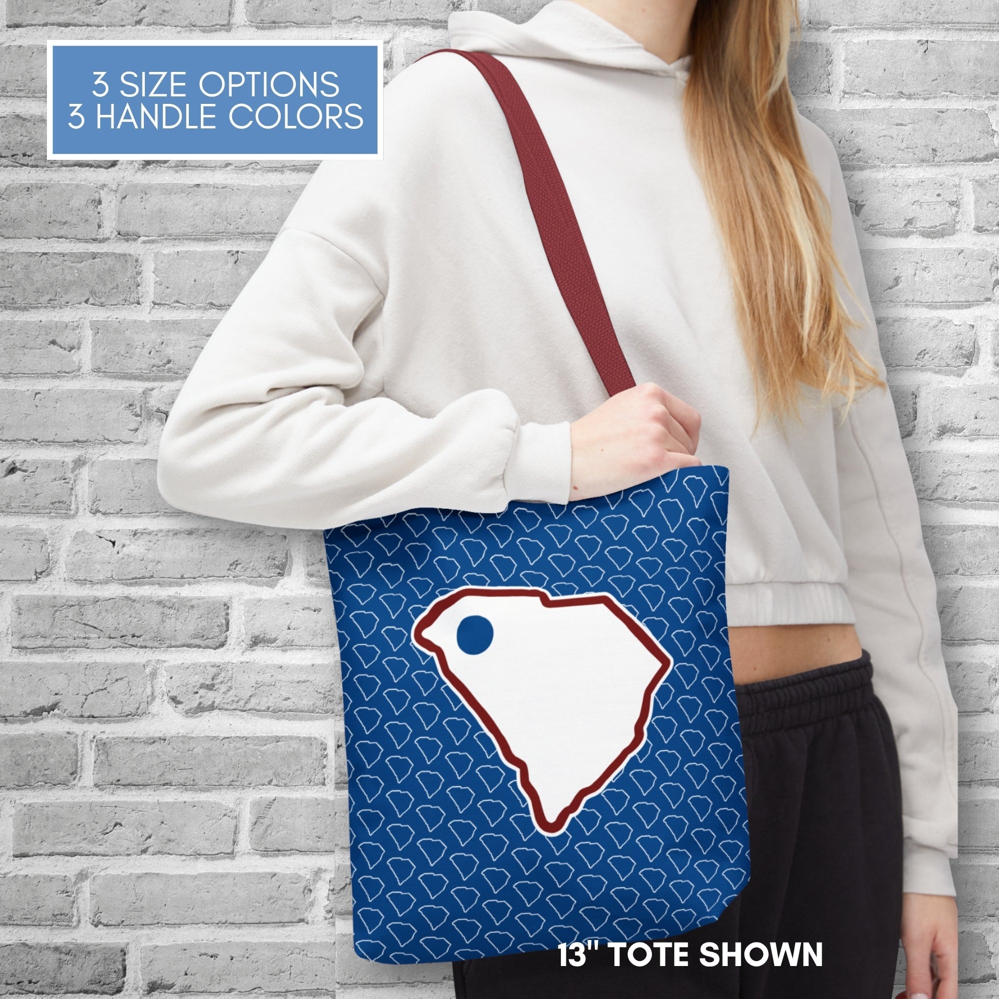 blue-dot-red-state-personalized-tote-bag-custom-location-democratic-reusable-bag-activist-gift-liberal-tote-progressive-carry-all