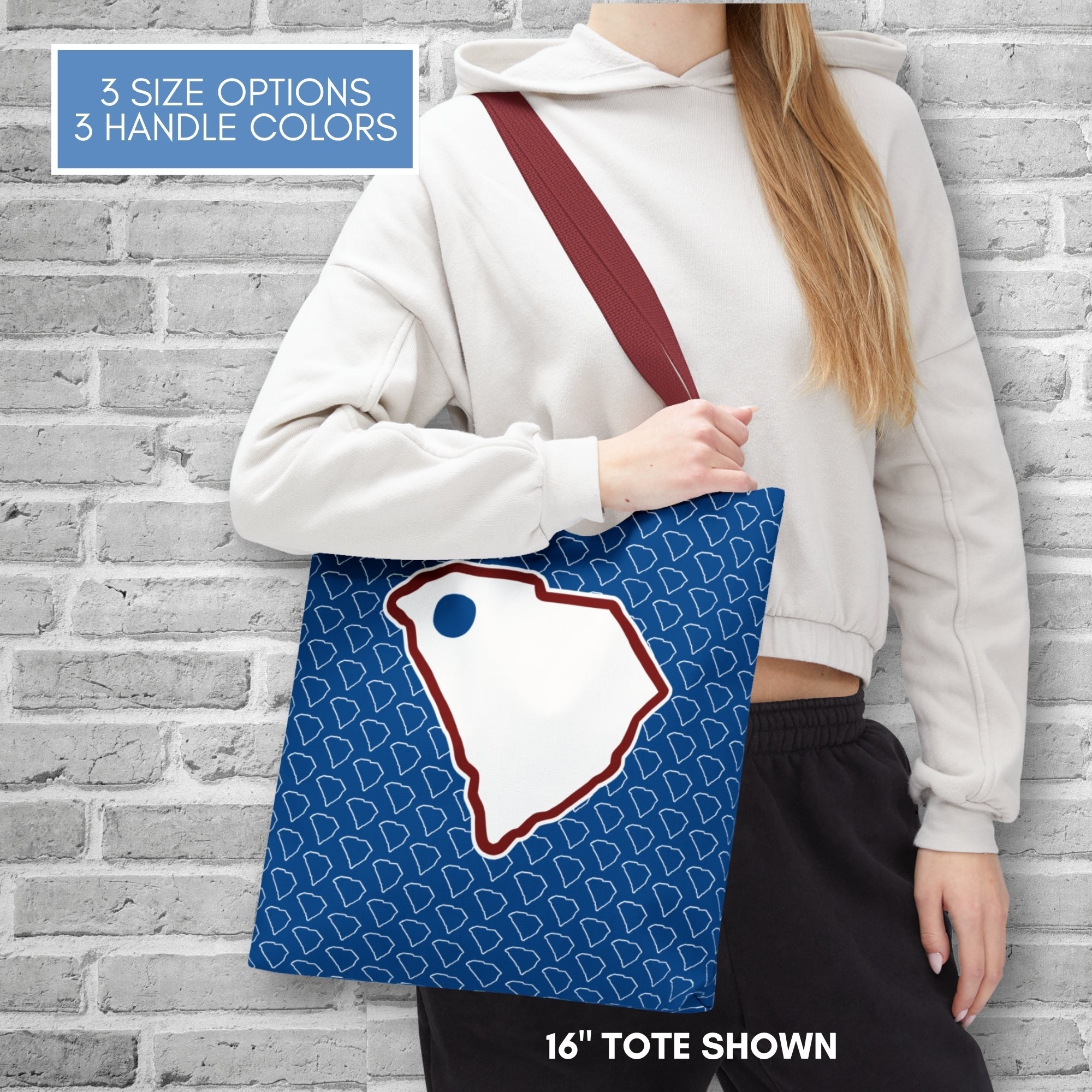 blue-dot-red-state-personalized-tote-bag-custom-location-democratic-reusable-bag-activist-gift-liberal-tote-progressive-carry-all