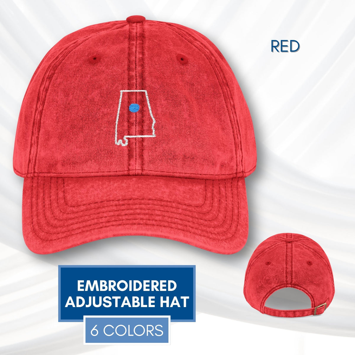 blue-dot-red-state-vintage-embroidered-dad-hats-progressive-baseball-cap-democratic-apparel-personalized-custom
