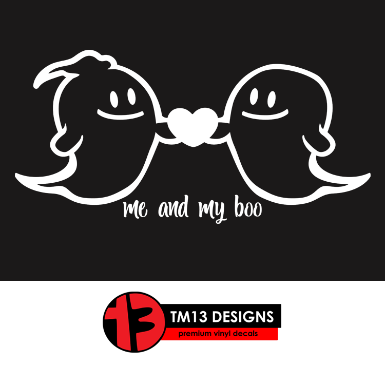 Me and My Boo Vinyl Decal