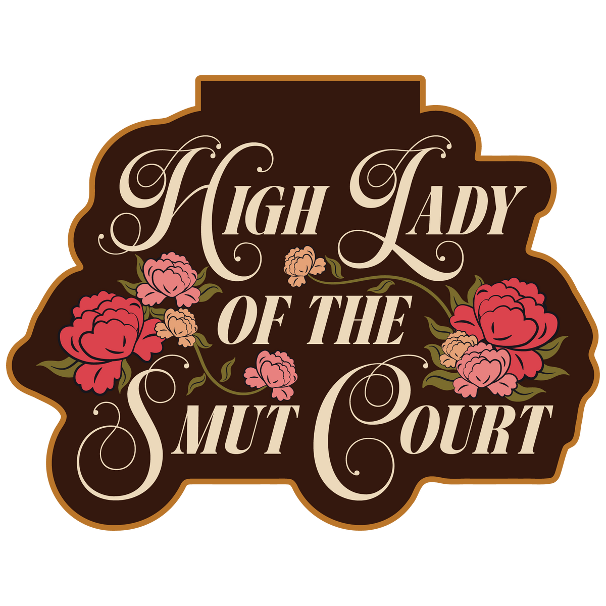 High Lady of the Smut Court Magnetic Bookmark | Spicy Romance Reader Gift