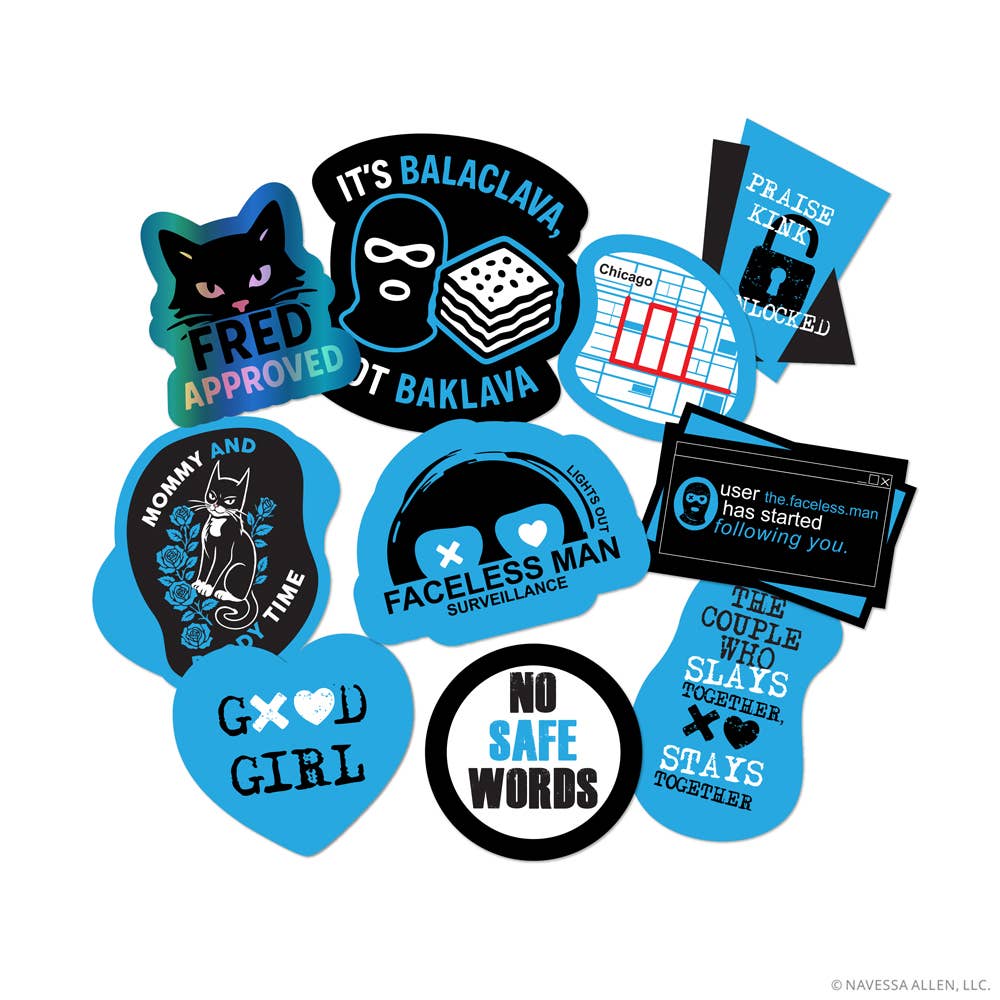 Official Lights Out Sticker Pack (10 Decals)
