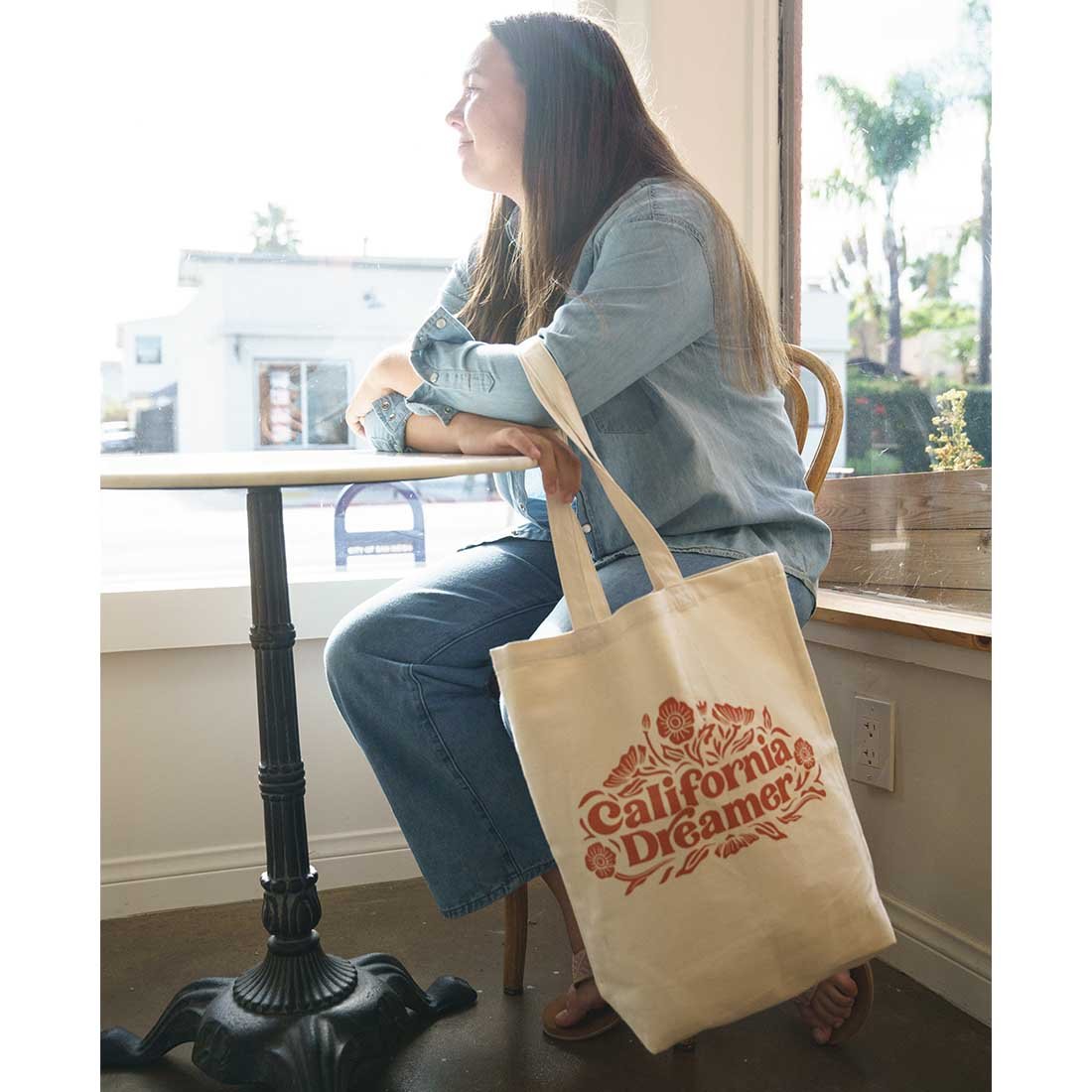 Canvas Tote - California Dreamer - Malia Designs