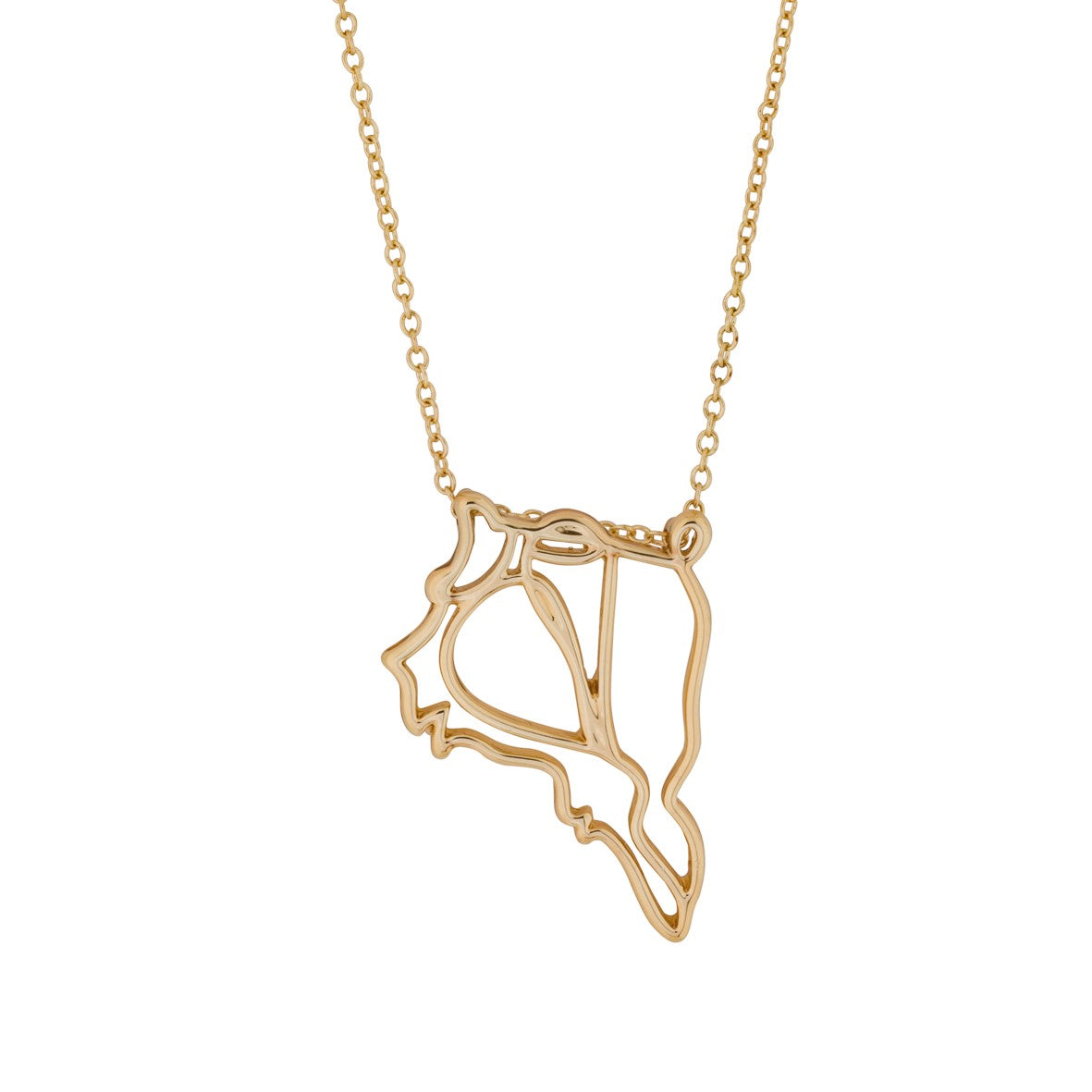 captiva shell pendant necklace