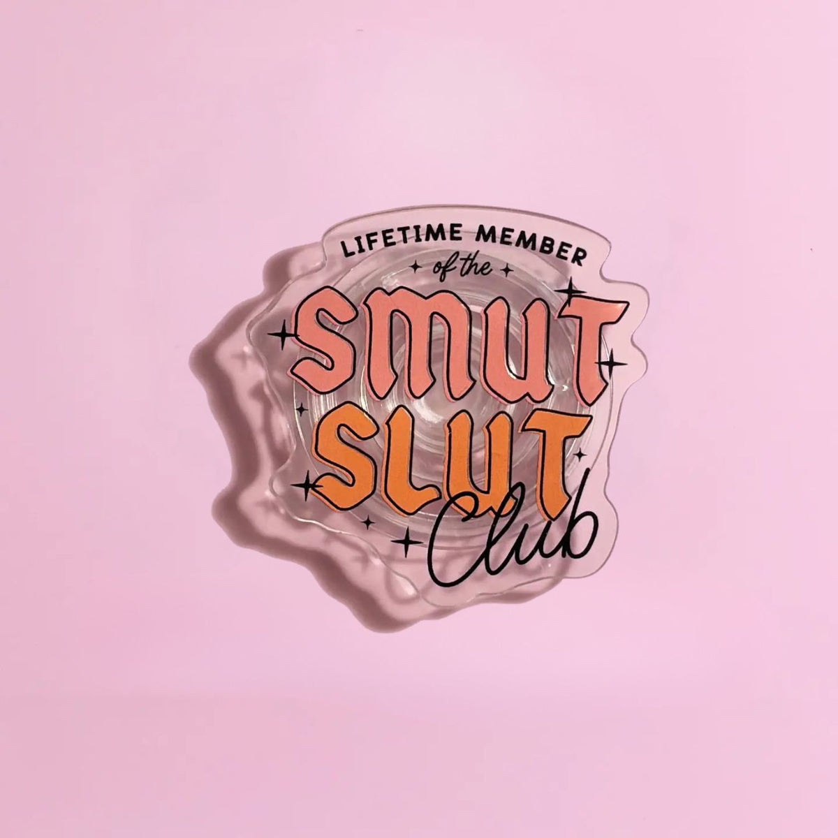 a logo for a club called "Smut Slut Club".