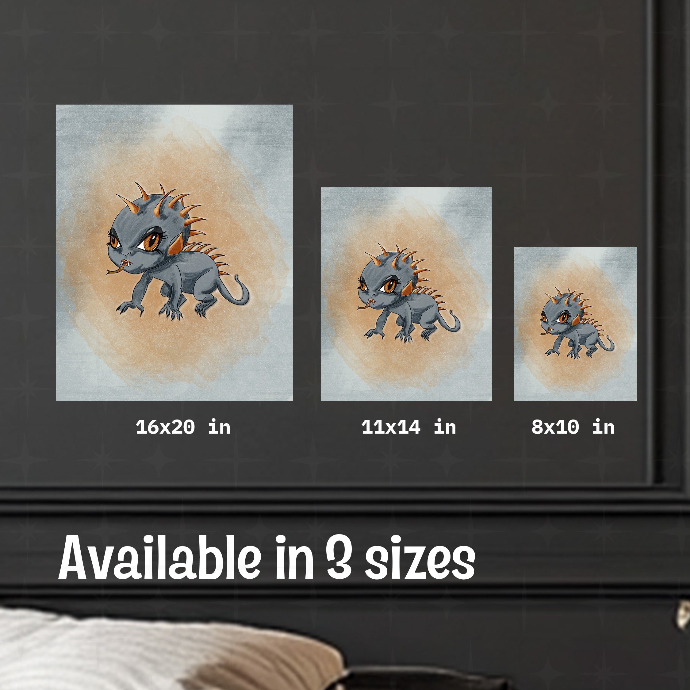 Little Chupacabra Art Print