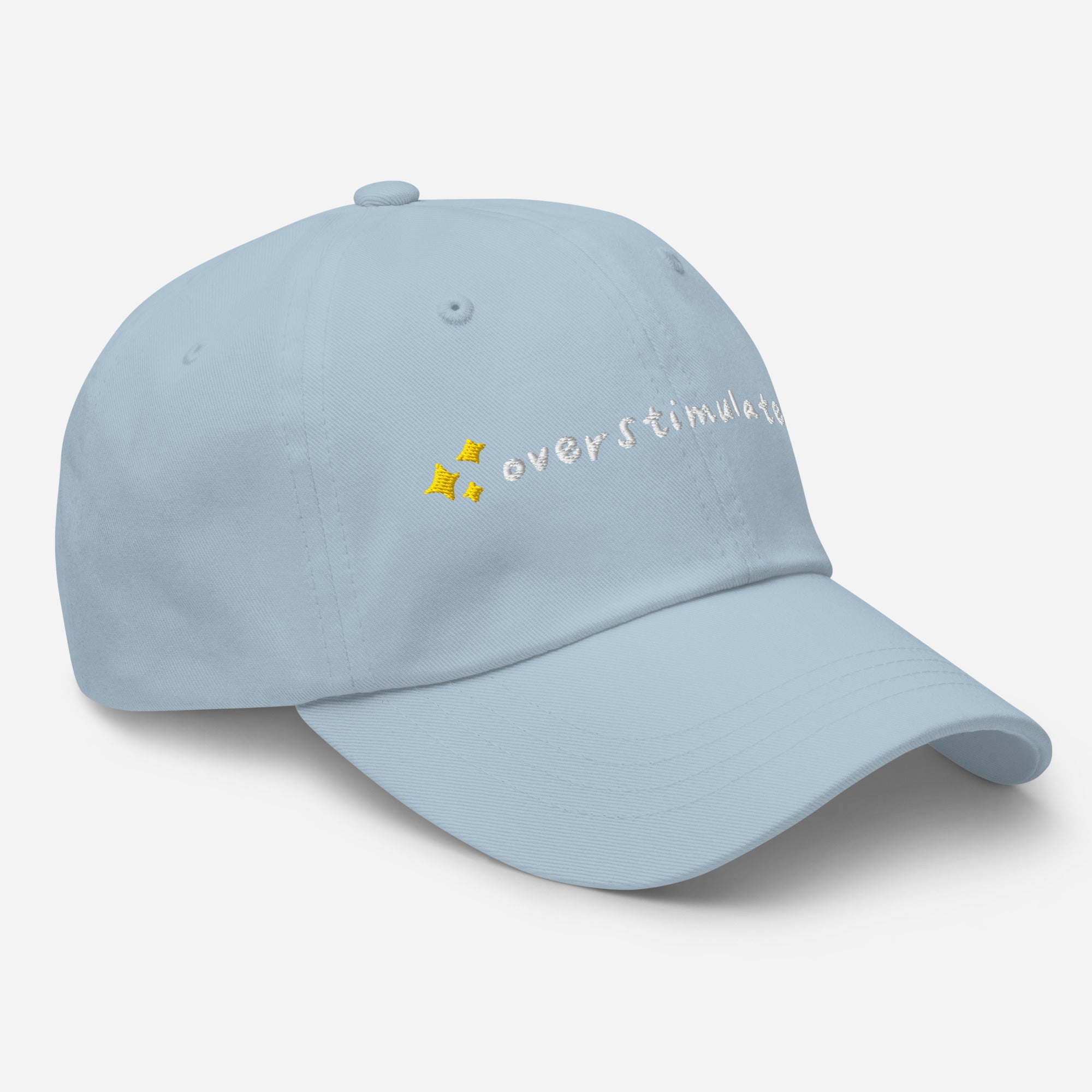 Overstimulated Embroidered Baseball Cap