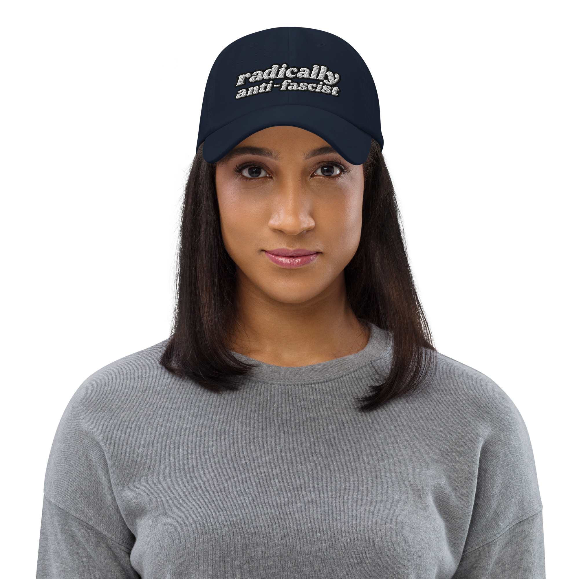 Radically Anti-Fascist Dad Hat - 10% Donated to Southern Poverty Law Center