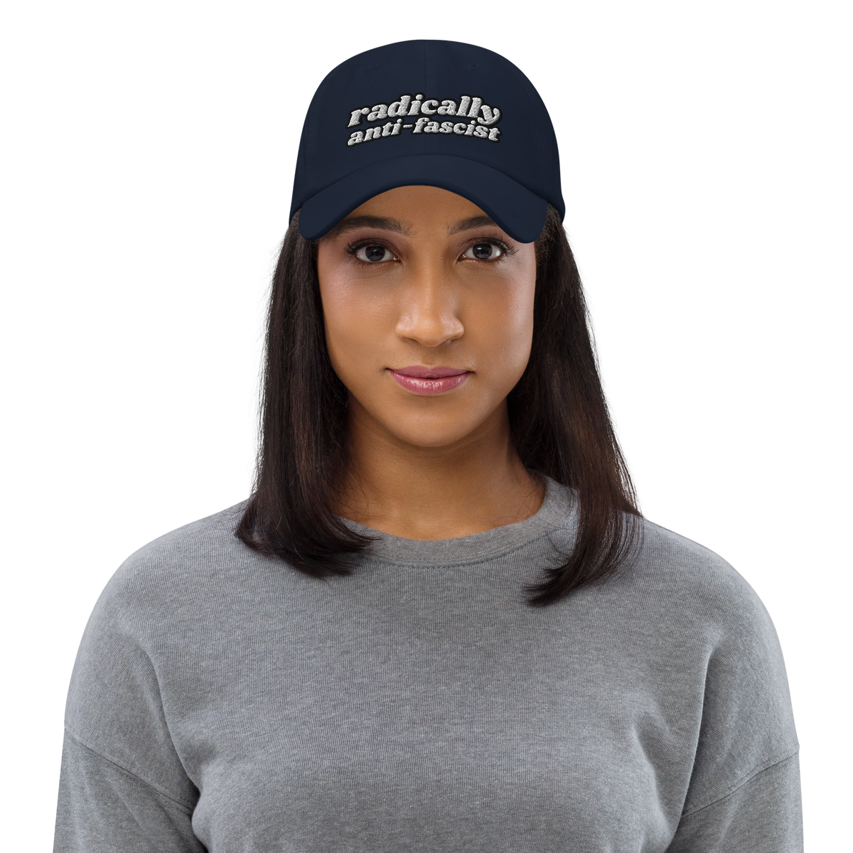 Radically Anti-Fascist Dad Hat - 10% Donated to Southern Poverty Law Center