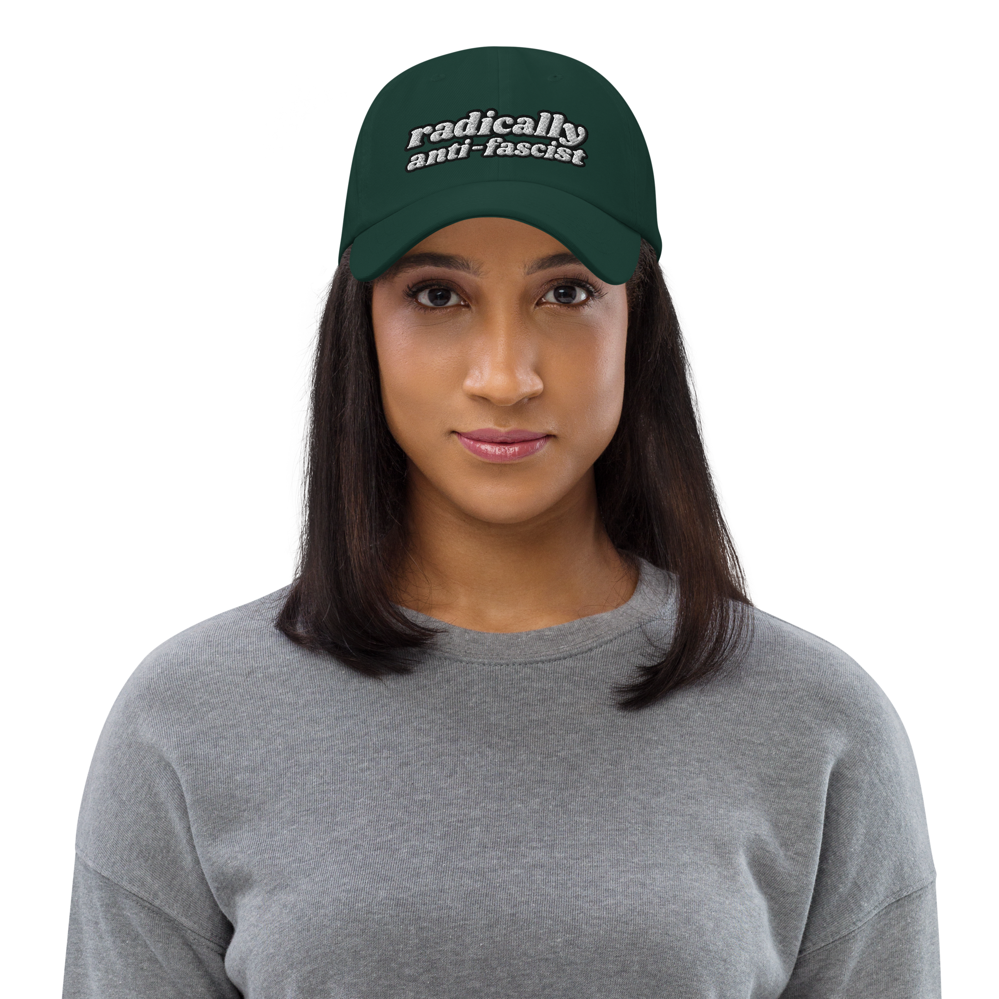 Radically Anti-Fascist Dad Hat - 10% Donated to Southern Poverty Law Center