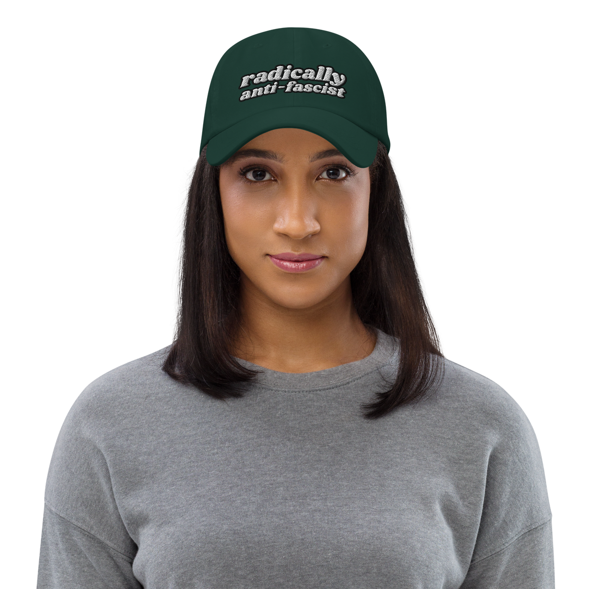 Radically Anti-Fascist Dad Hat - 10% Donated to Southern Poverty Law Center