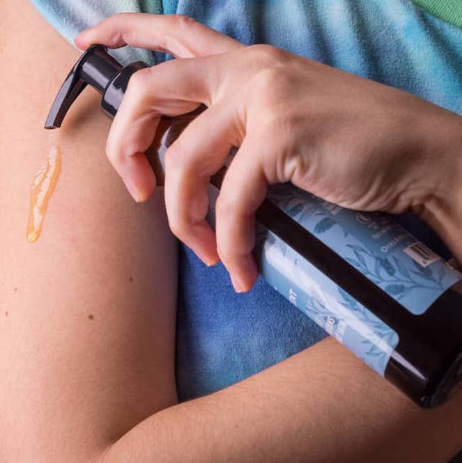 Clean Scent Body Oil Lifestyle Indoor Human Texture